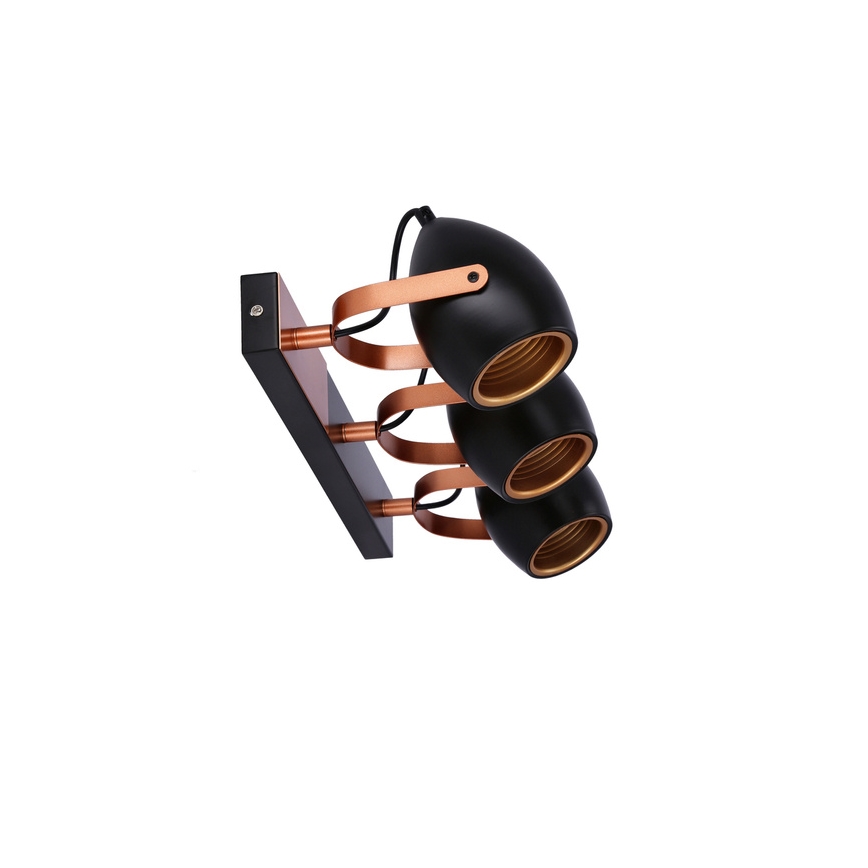 Точечный светильник ANICA 3xE14/40W/230V черный/медный