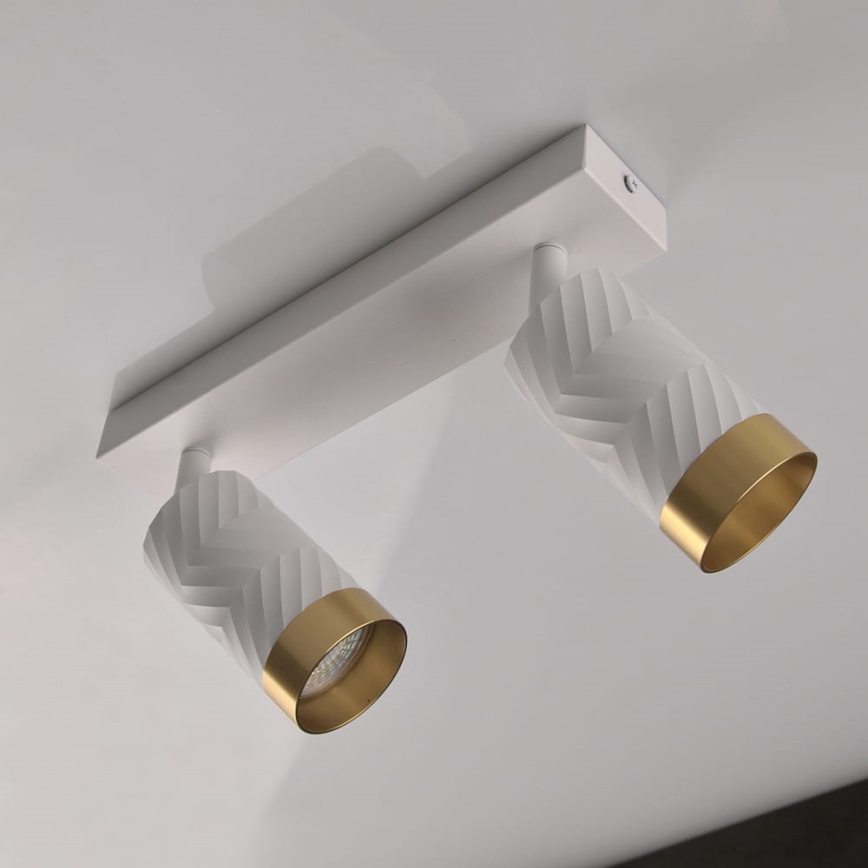 Точечный светильник ARRAS 2xGU10/10W/230V белый