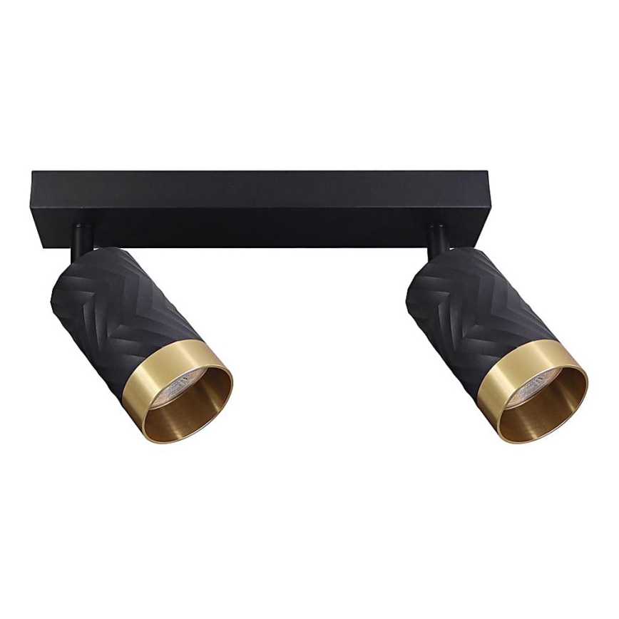 Точечный светильник ARRAS 2xGU10/10W/230V черный