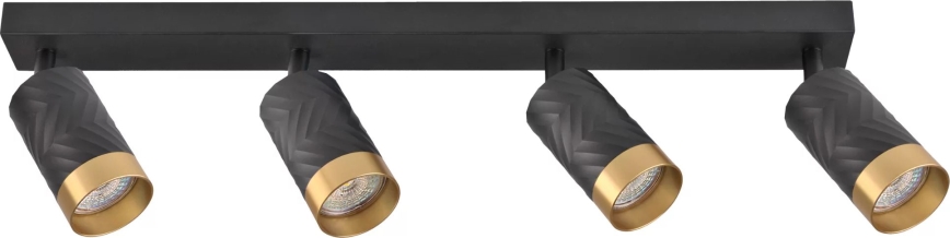 Точечный светильник ARRAS 4xGU10/10W/230V черный