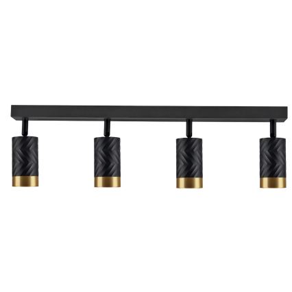 Точечный светильник ARRAS 4xGU10/10W/230V черный