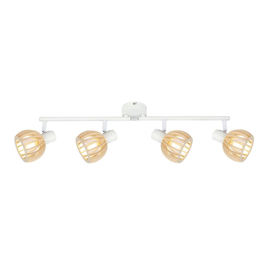 Точечный светильник ATARRI 4xE14/25W/230V белый/бежевый