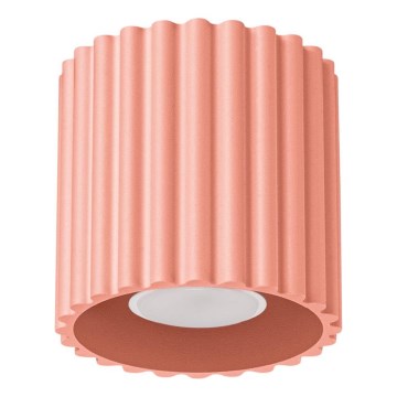 Точечный светильник AURA 1xGU10/10W/230V 10 см розовый