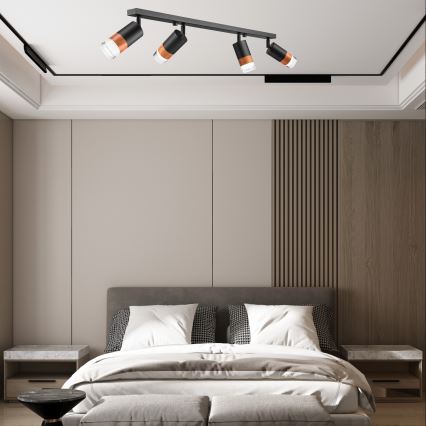 Точечный светильник AURORA 4xGU10/10W/230V 81 см