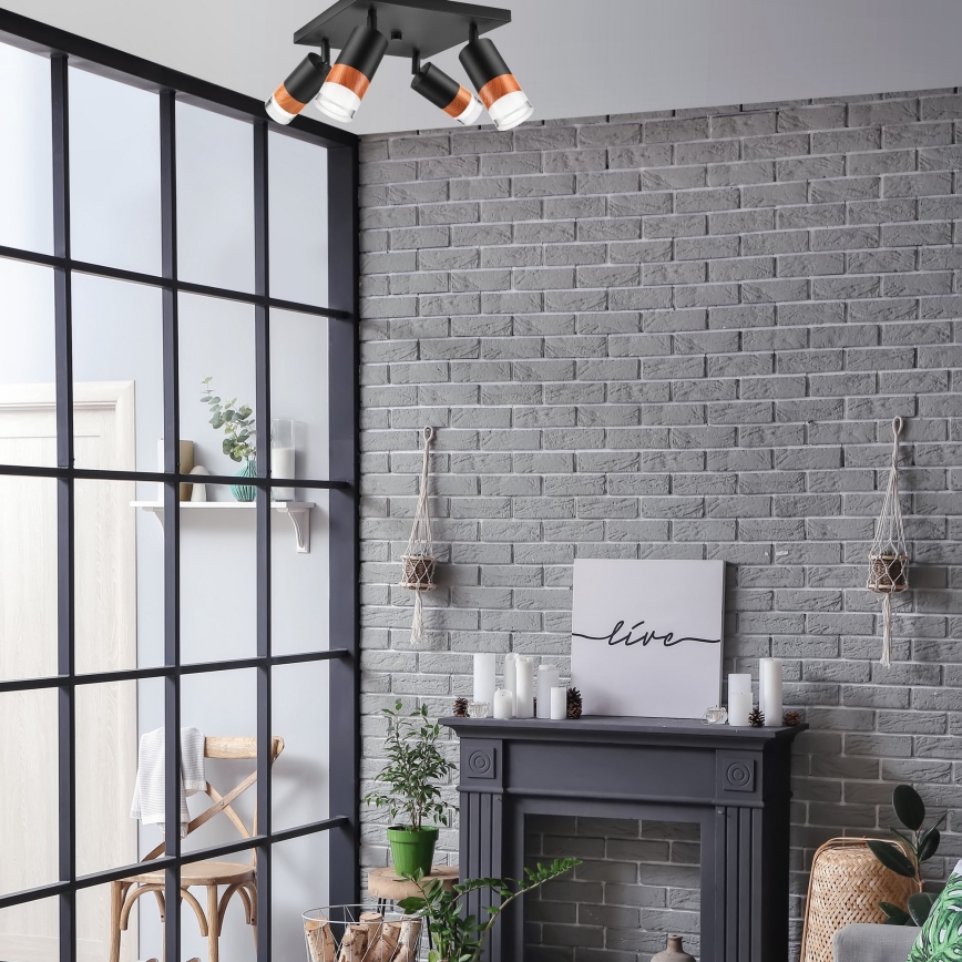 Точечный светильник AURORA 4xGU10/10W/230V