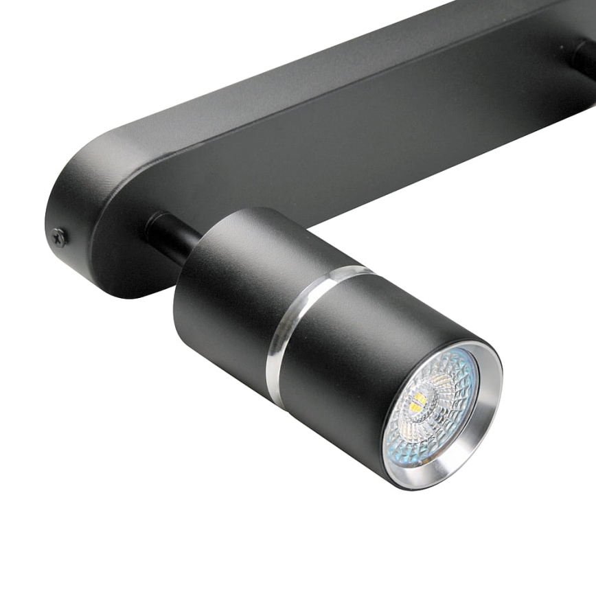 Точечный светильник BAMBOO 2xGU10/10W/230V черный