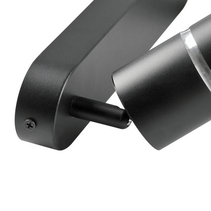 Точечный светильник BAMBOO 2xGU10/10W/230V черный