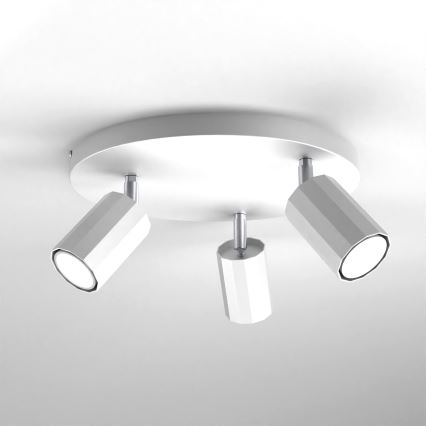 Точечный светильник BELLO 3xGU10/8W/230V белая