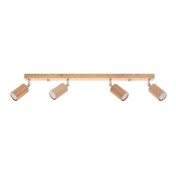 Точечный светильник BERG 4xGU10/40W/230V бук