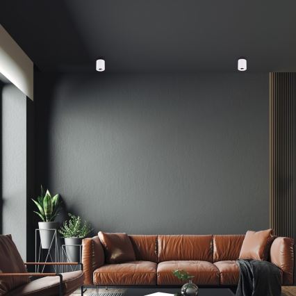 Точечный светильник BIMA 1xGU10/25W/230V круглый, белый