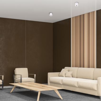 Точечный светильник BIMA 1xGU10/25W/230V круглый, белый