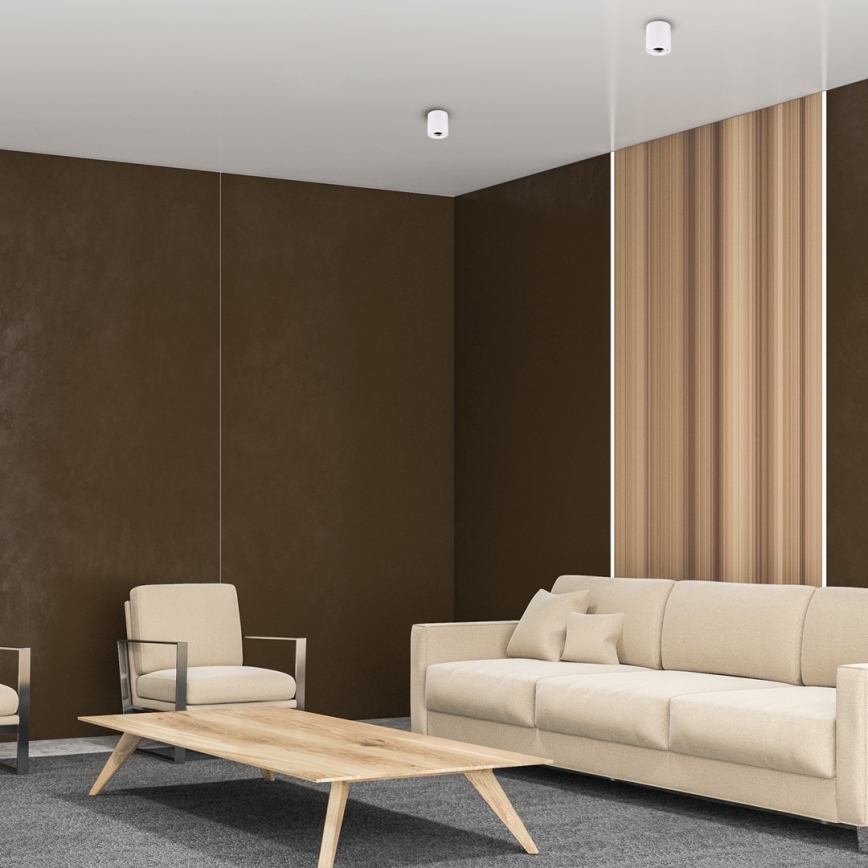 Точечный светильник BIMA 1xGU10/25W/230V круглый, белый