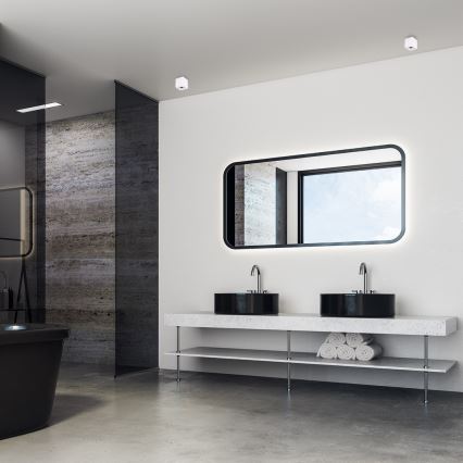 Точечный светильник BIMA 1xGU10/25W/230V квадратный, белый