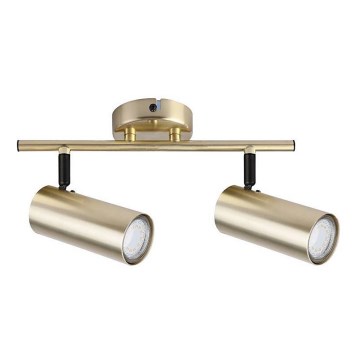 Точечный светильник COLLY 2xGU10/15W/230V золотистый