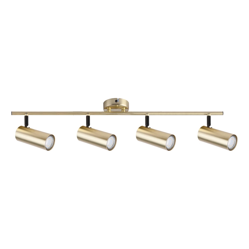 Точечный светильник COLLY 4xGU10/15W/230V золотистый