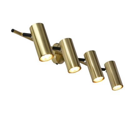 Точечный светильник COLLY 4xGU10/15W/230V золотистый