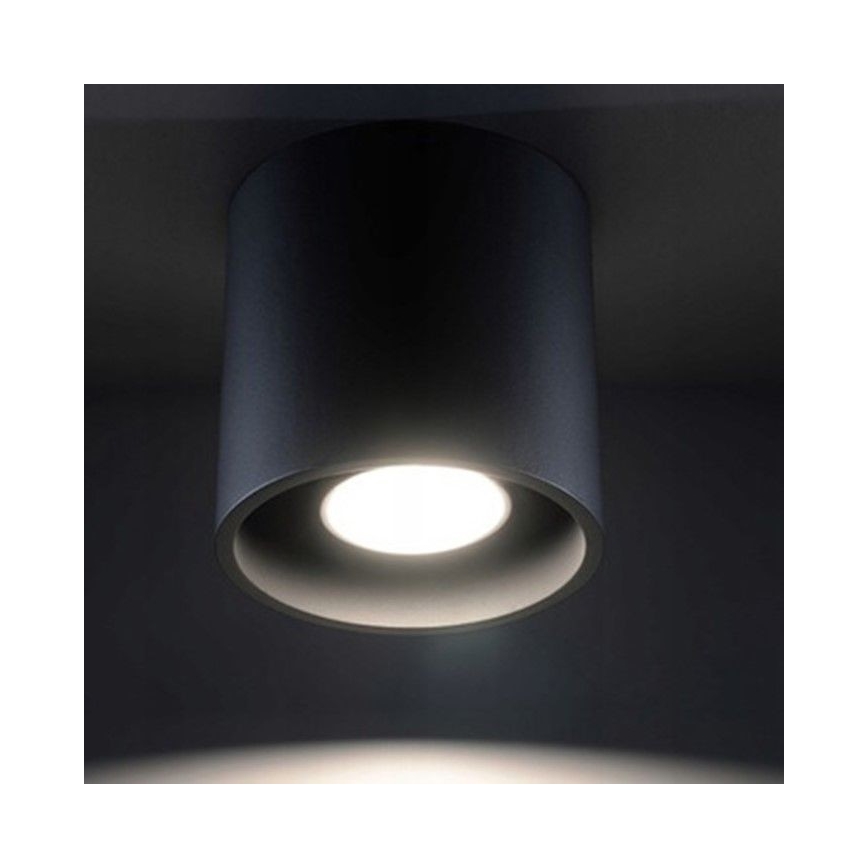 Точечный светильник CREEP 1xGU10/50W/230V черный