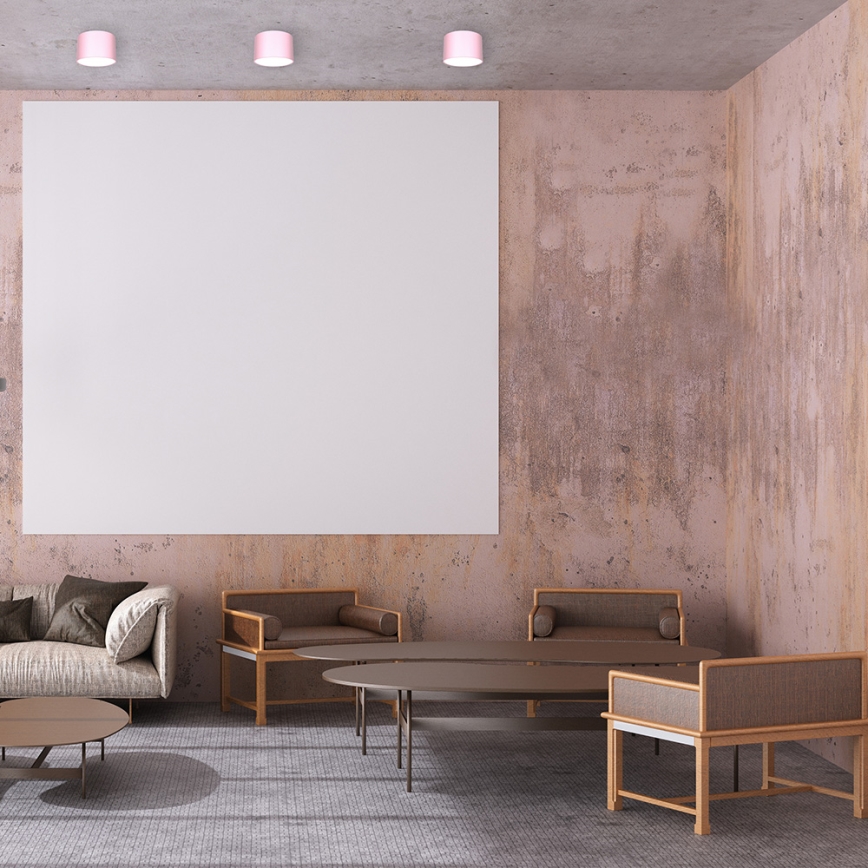 Точечный светильник DIXIE 1xGX53/11W/230V розовый