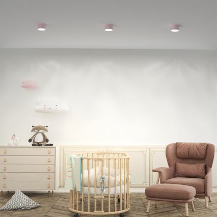 Точечный светильник DIXIE 1xGX53/11W/230V розовый