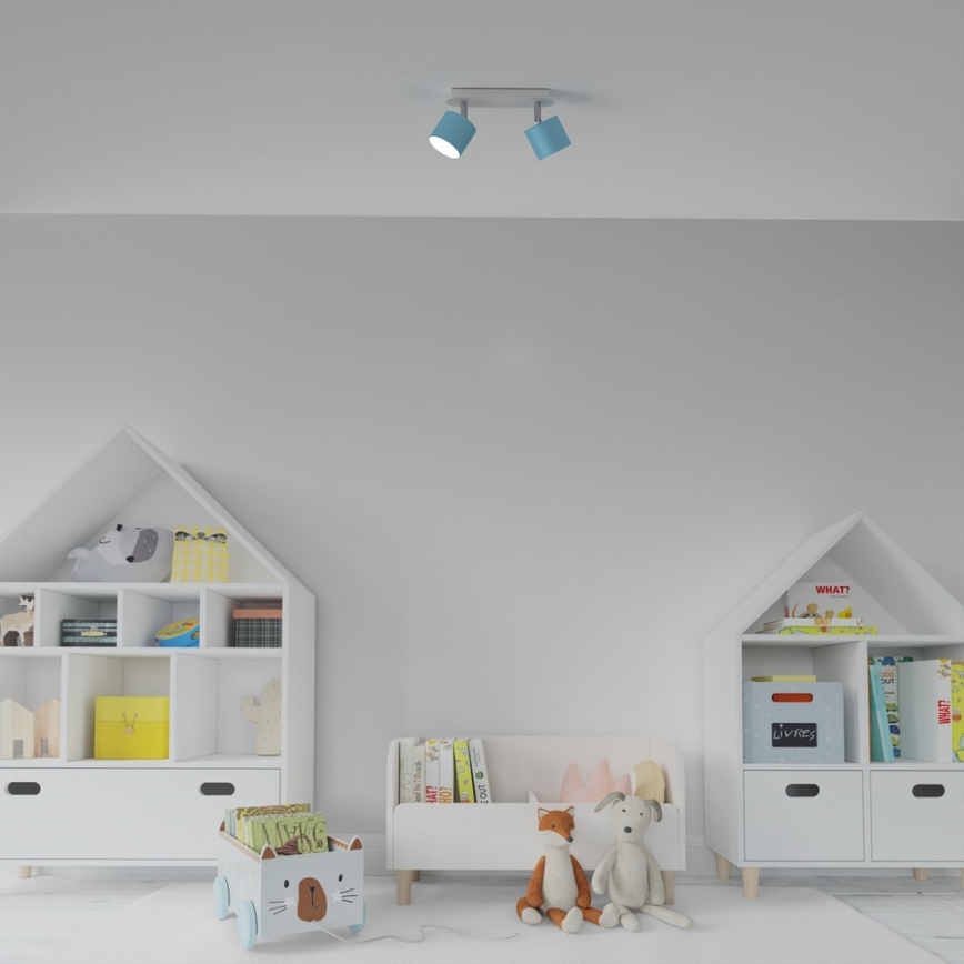 Точечный светильник DIXIE 2xGX53/11W/230V голубой