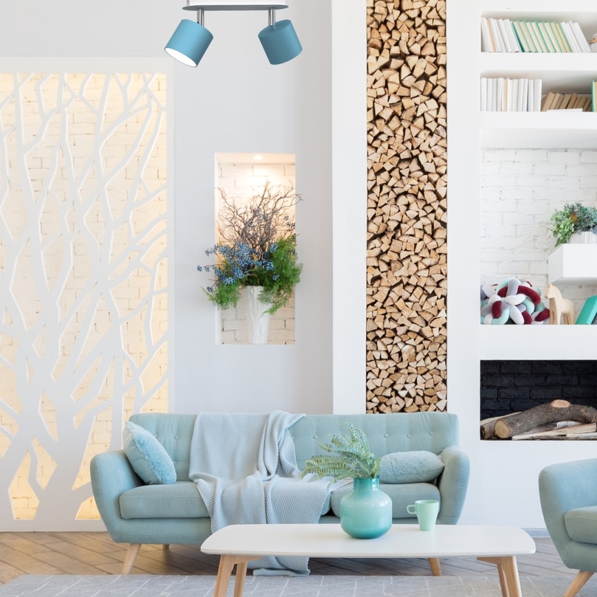 Точечный светильник DIXIE 2xGX53/11W/230V голубой