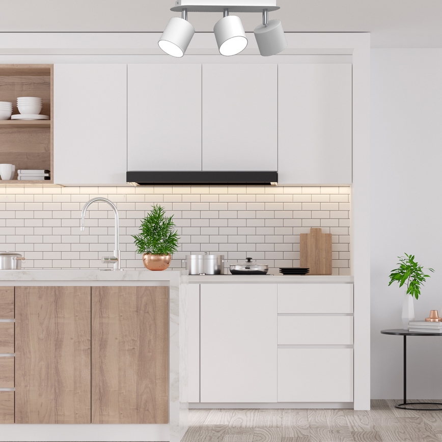 Точечный светильник DIXIE 3xGX53/11W/230V белый