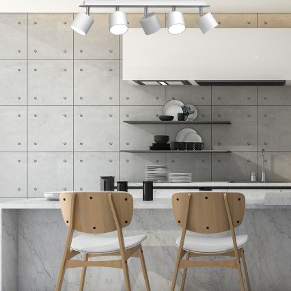 Точечный светильник DIXIE 5xGX53/11W/230V белый