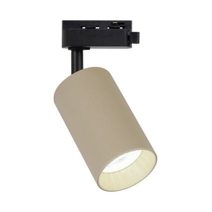 Точечный светильник для 1-fазной трековой системы PIPE 1xGU10/10W/230V бежевый