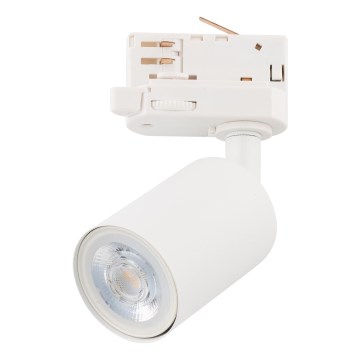 Точечный светильник для 3-фазной трековой системы TOP 1xGU10/10W/230V белый