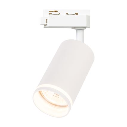 Точечный светильник для однофазной трек-системы PIPE 1xGU10/10W/230V белый