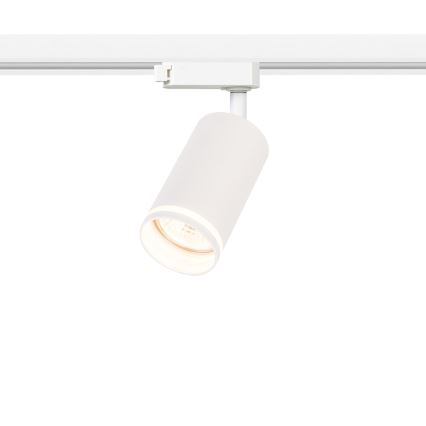 Точечный светильник для однофазной трек-системы PIPE 1xGU10/10W/230V белый