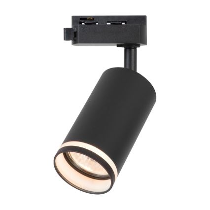 Точечный светильник для однофазной трековой системы PIPE 1xGU10/10W/230V черный
