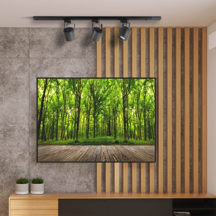 Точечный светильник для трековой системы MINOR 1xGU10/10W/230V черный