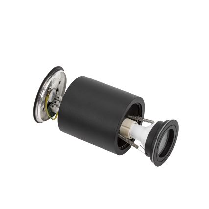 Точечный светильник для ванной CHLOE 1xGU10/6W/230V IP65, круглый, черный