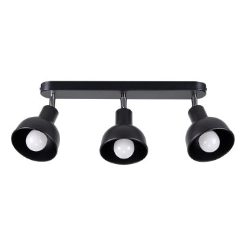 Точечный светильник ELBA 3xE27/15W/230V черный