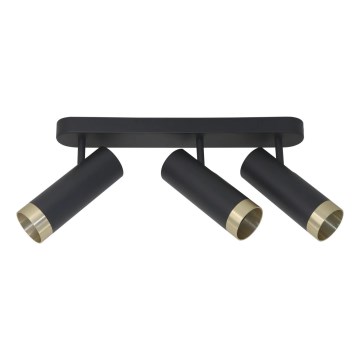 Точечный светильник FADO 3xGU10/10W/230V черный