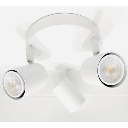 Точечный светильник FARGO 3xGU10/30W/230V белый