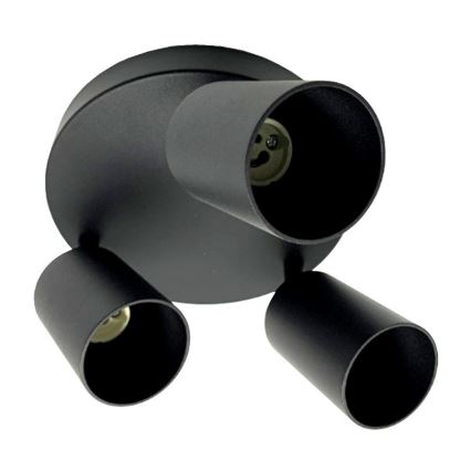 Точечный светильник FARGO 3xGU10/30W/230V черный