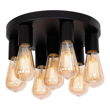 Точечный светильник FILO 7xE27/60W/230V черный