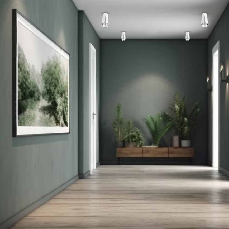 Точечный светильник FLOWER 1xGU10/8W/230V белый