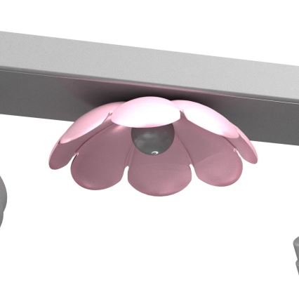 Точечный светильник FLOWER 2xGU10/8W/230V матовый хром