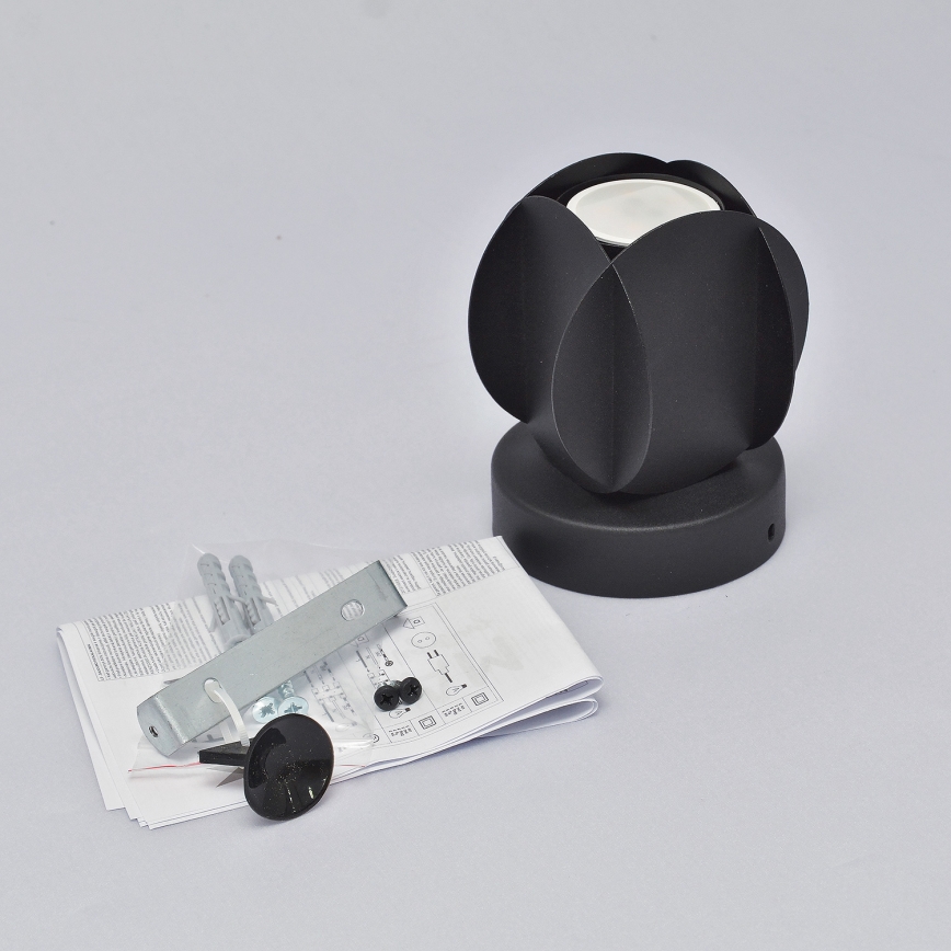 Точечный светильник GAMBIT 1xGU10/10W/230V чёрный