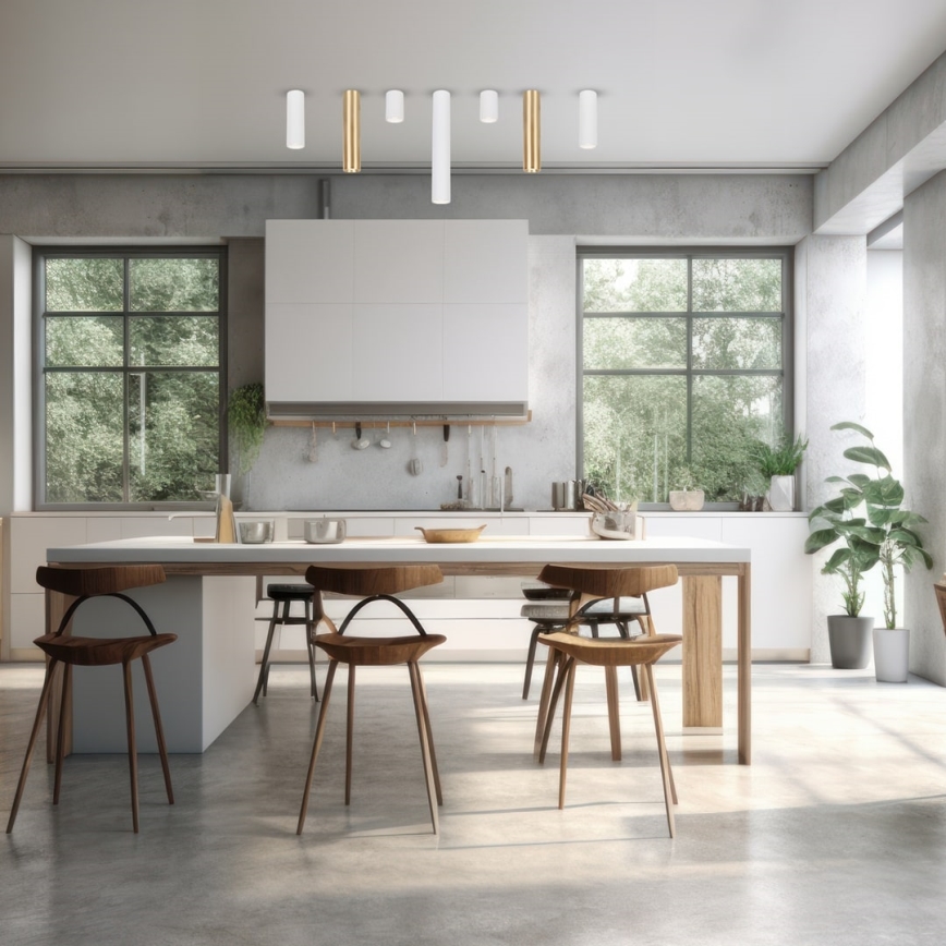 Точечный светильник GENESIS 1xGU10/8W/230V 30 см золотистый