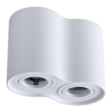 Точечный светильник HADAR 2xGU10/10W/230V белый