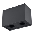 Точечный светильник HADAR Q2 2xGU10/10W/230V черный