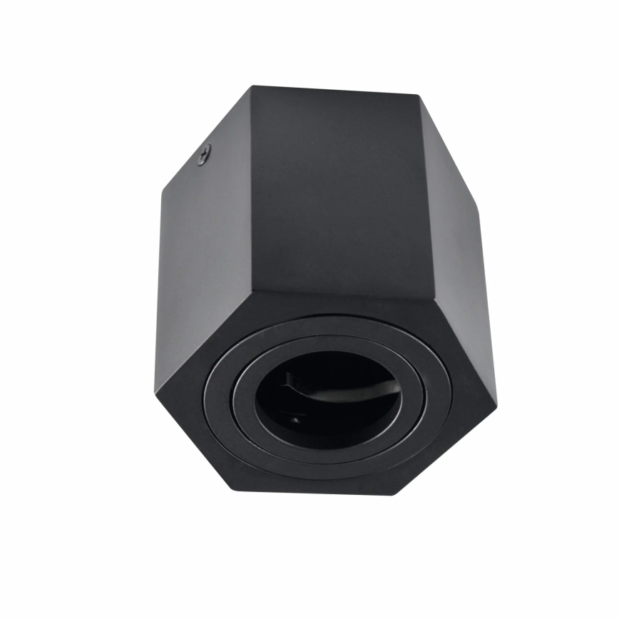Точечный светильник HEXAGON 1xGU10/10W/230V черный
