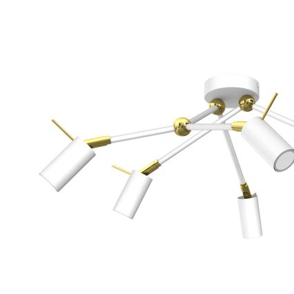 Точечный светильник IRIS 6xGU10/MR11/40W/230V белый/золотой