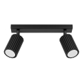 Точечный светильник KARBON 2xGU10/10W/230V черный