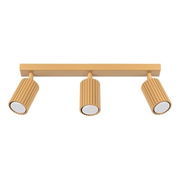 Точечный светильник KARBON 3xGU10/10W/230V золотистый