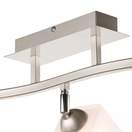 Точечный светильник KLARA 3xE14/60W/230V матовый хром